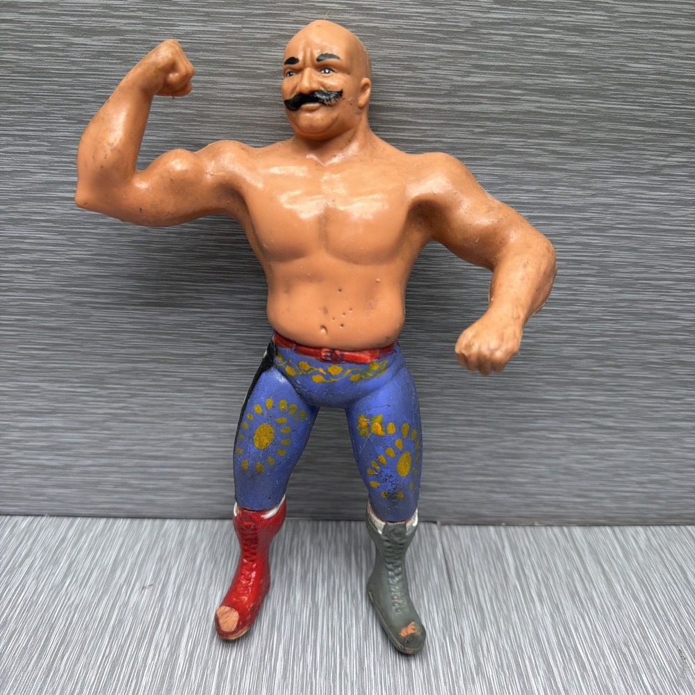 WWF LJN Iron Sheik Figure 1984 Titan Sports Vintage Wrestling‎ Action Figure